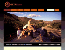 Tablet Screenshot of gayafilmes.com